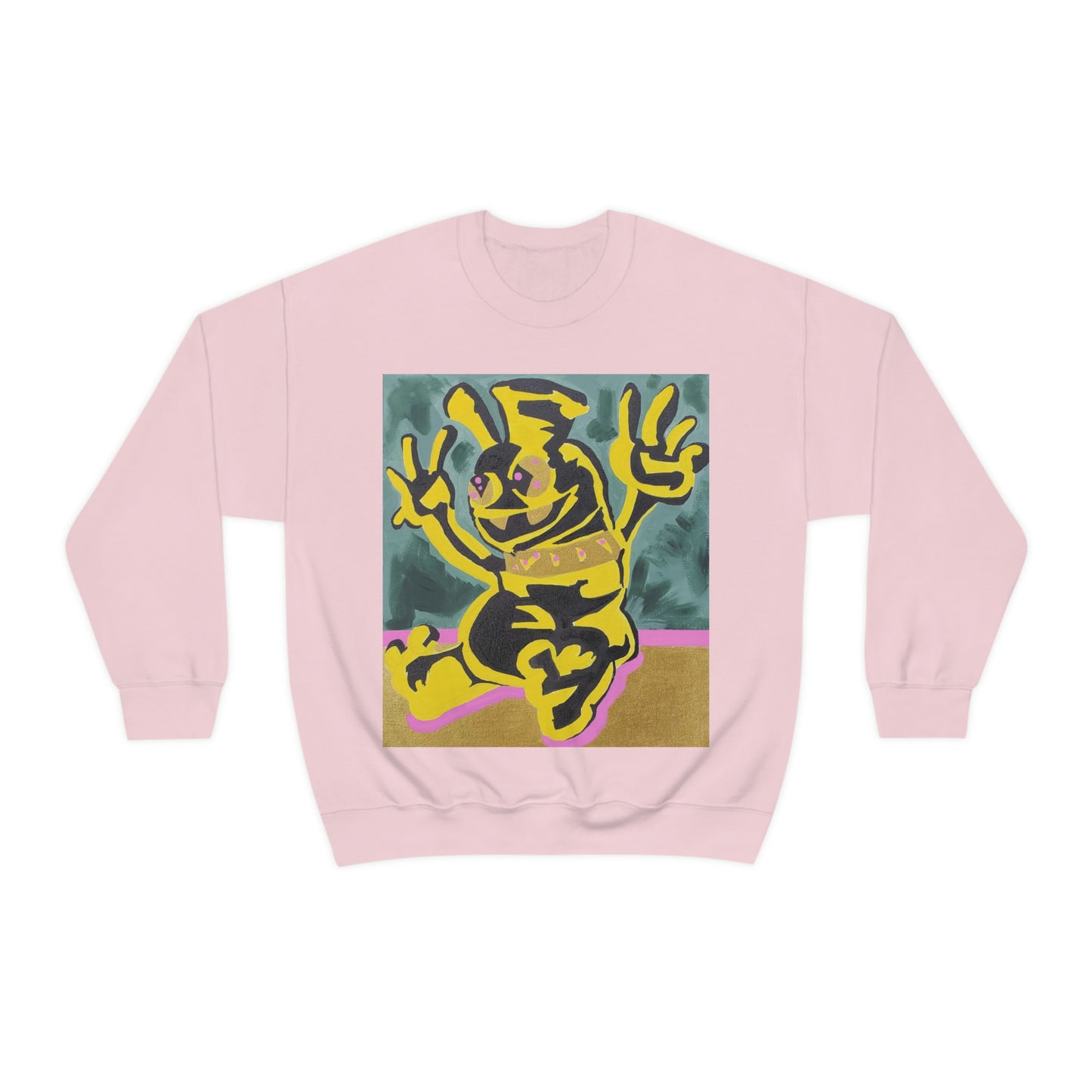 Yellow-Jack Brush Gold Drip™ Crewneck Sweatshirt
