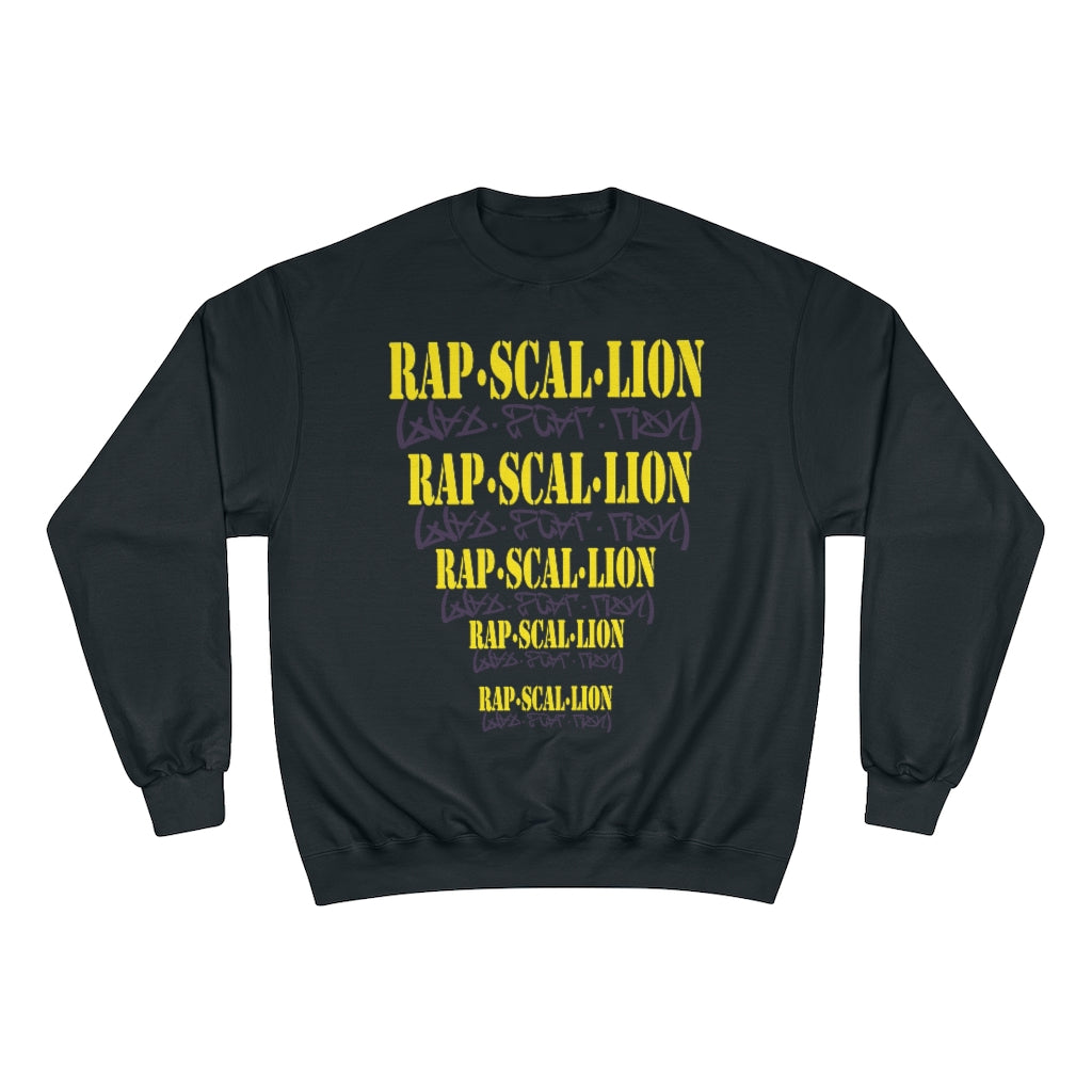 Rap.Scal.Lion On (x10) Champion Sweatshirt