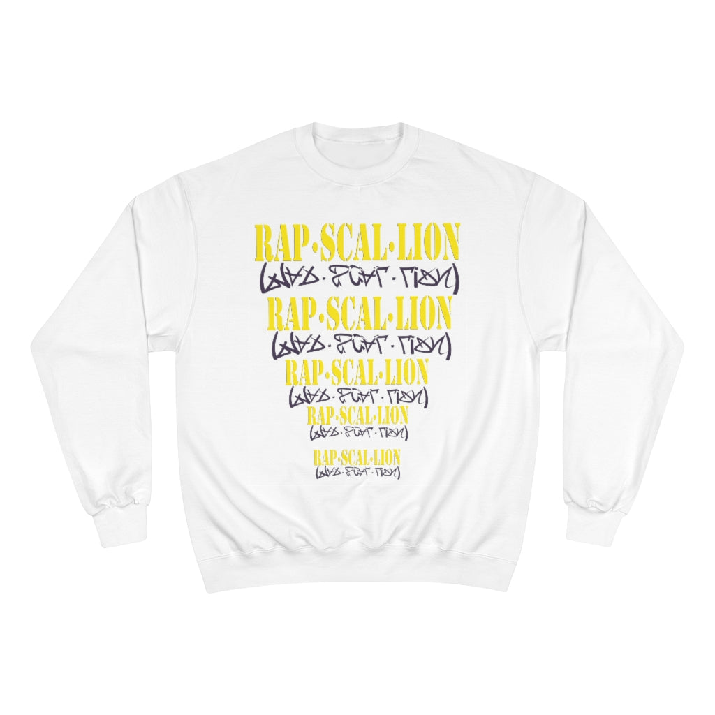 Rap.Scal.Lion On (x10) Champion Sweatshirt
