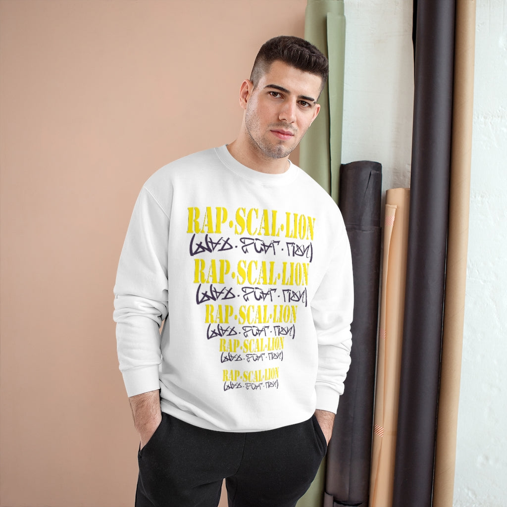 Rap.Scal.Lion On (x10) Champion Sweatshirt