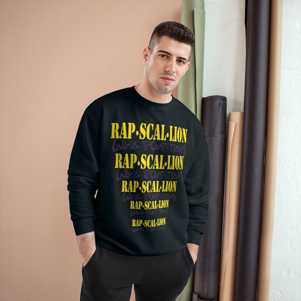 Rap.Scal.Lion On (x10) Champion Sweatshirt