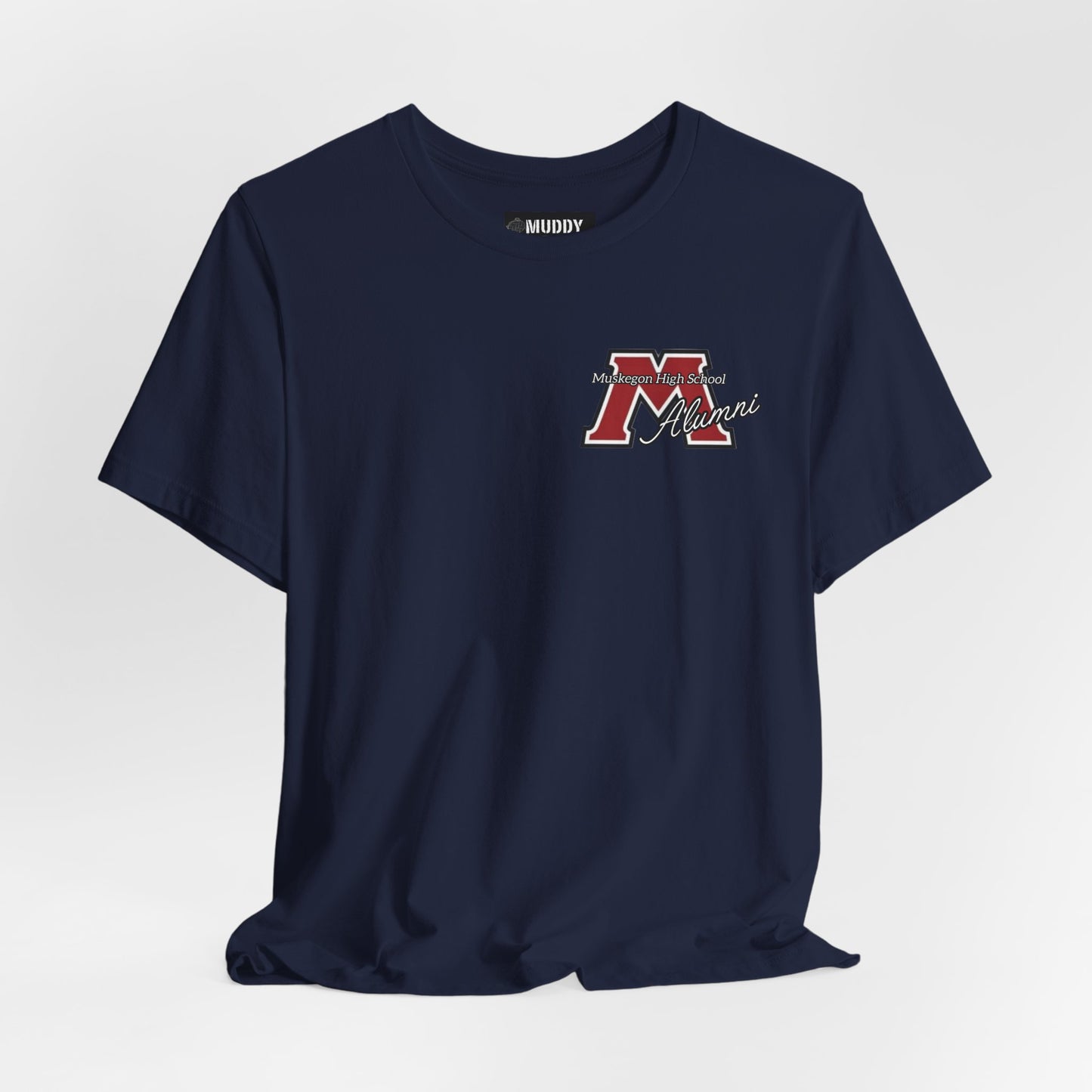 Alumni Pride All Classes MHS (Classic Graduate) Unisex Jersey Short Sleeve Tee