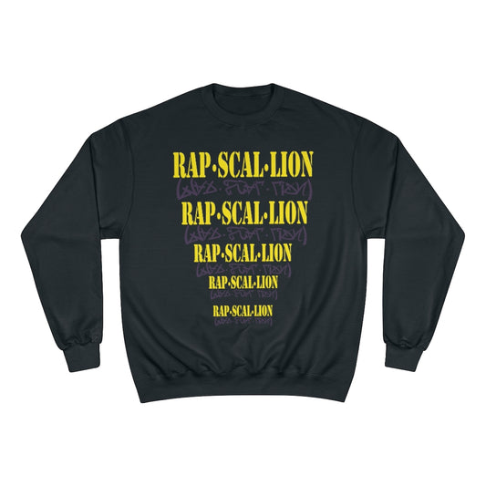 Rap.Scal.Lion On (x10) Champion Sweatshirt